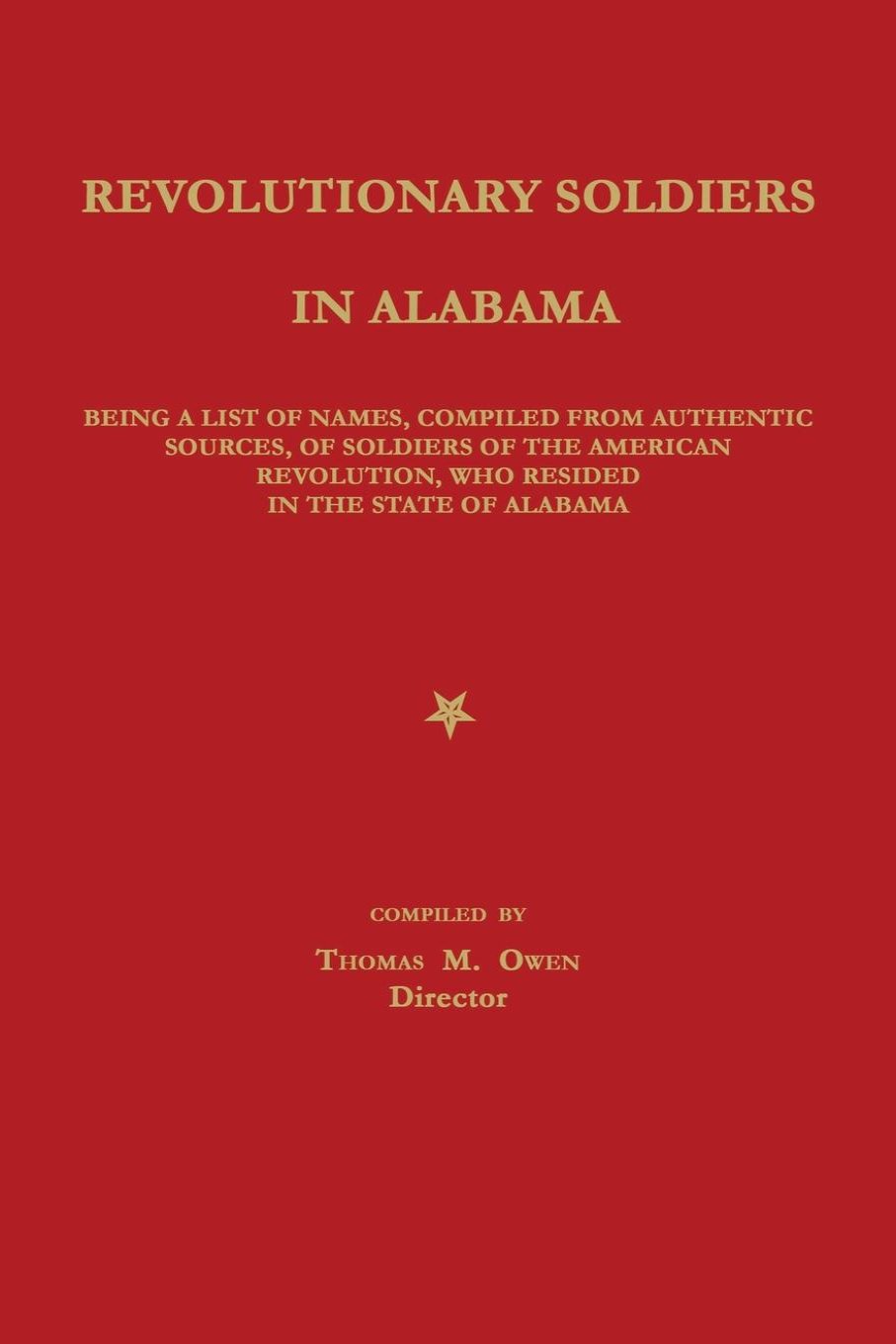 Revolutionary Soldiers in Alabama