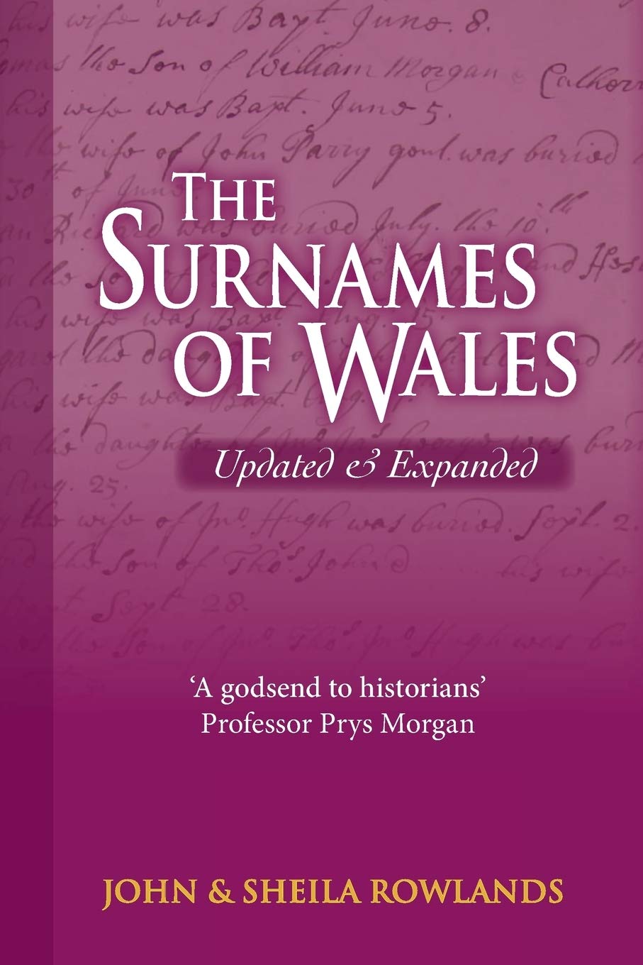 The Surnames of Wales. Updated and Expanded