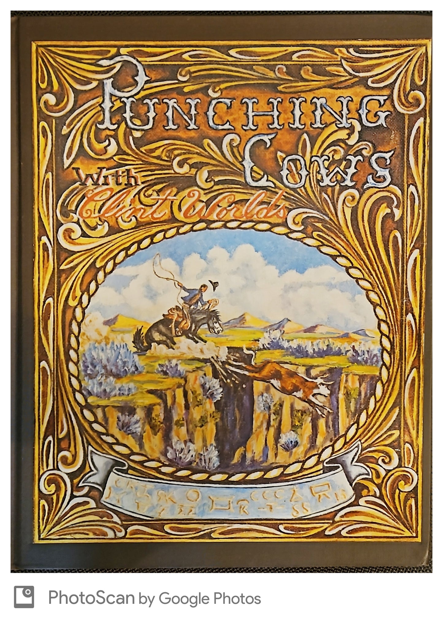 Punching Cows with Clint Worlds (1975) – Rare Signed Limited Edition #161/327