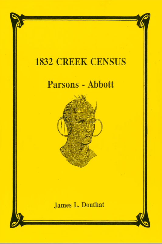 1832 Creek Census, Parsons - Abbott