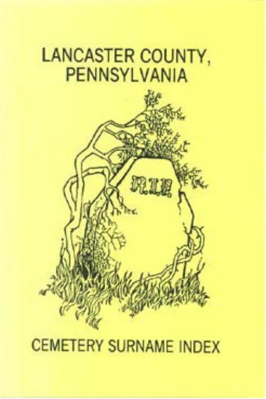 Lancaster County, Pennsylvania Cemetery Surname Index