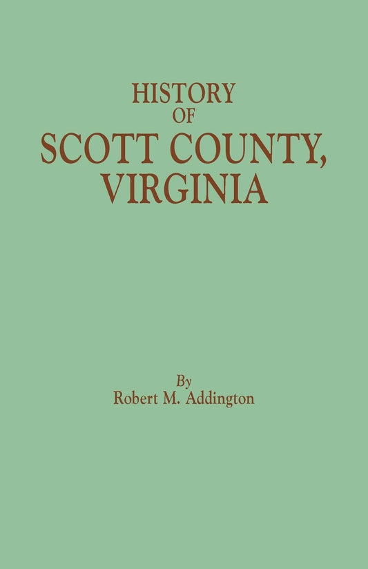 A History of Scott County, Virginia