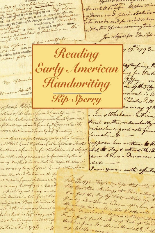 Reading Early American Handwriting