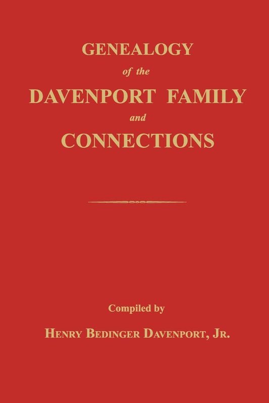 Genealogy of the Davenport Family and Connections