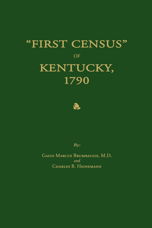 "First Census" of Kentucky: 1790