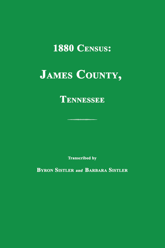 1880 Census: James County, Tennessee